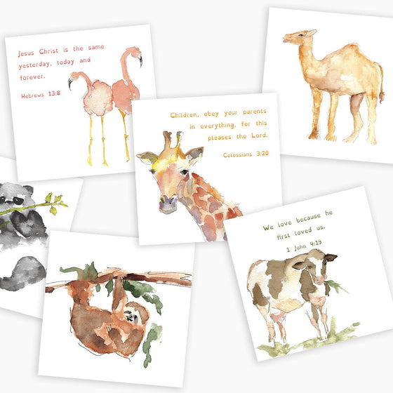 Children's Scripture Cards Anne Neilson Home Wholesale