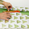 Christmas Tree Reversible Wrapping Paper Anne Neilson Home