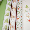 Wreath Reversible Wrapping Paper Anne Neilson Home