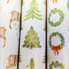 Wreath Reversible Wrapping Paper Anne Neilson Home