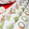 Wreath Reversible Wrapping Paper Anne Neilson Home