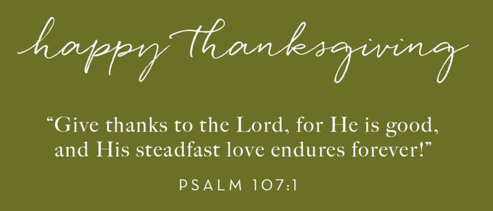 Thanksgiving Thoughts from the Anne Neilson Home Team