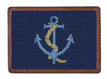  Anchored Needlepoint Credit Card Wallet Anne Neilson Home Wholesale