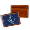 Anchored Needlepoint Credit Card Wallet Anne Neilson Home Wholesale