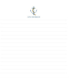  ANCHORED NOTEPAD Anne Neilson Home