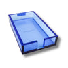Blue Acrylic Guest Towel Tray Anne Neilson Home Wholesale