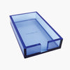 Blue Acrylic Guest Towel Tray Anne Neilson Home Wholesale