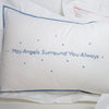 Blue - May Angels Surround You Always Pillow Anne Neilson Home Wholesale