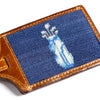 Driven by Faith Needlepoint Luggage Tag Anne Neilson Home Wholesale