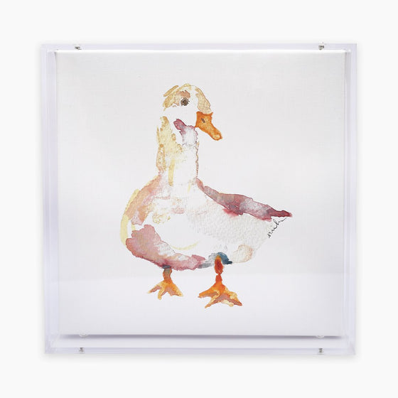 Duck Acrylic Shadow Box Print Anne Neilson Home Wholesale