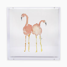  Flamingo Acrylic Shadow Box Print Anne Neilson Home Wholesale