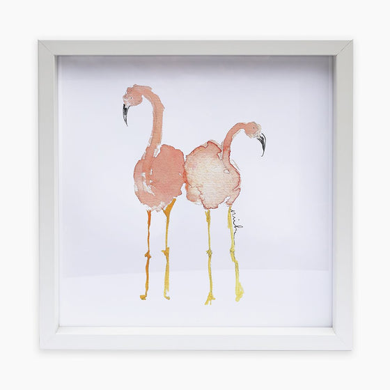 Flamingo Framed Print Anne Neilson Home Wholesale