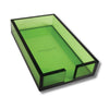 Green Acrylic Guest Towel Tray Anne Neilson Home Wholesale