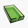 Green Acrylic Guest Towel Tray Anne Neilson Home Wholesale