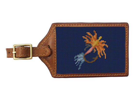 Hooked on Hope Needlepoint Luggage Tag Anne Neilson Home Wholesale