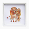 Lion Framed Print Anne Neilson Home Wholesale