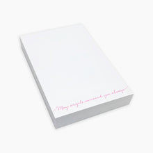  May Angels Surround You Always Notepad - PINK Anne Neilson Home