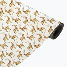  Reindeer Reversible Wrapping Paper Anne Neilson Home