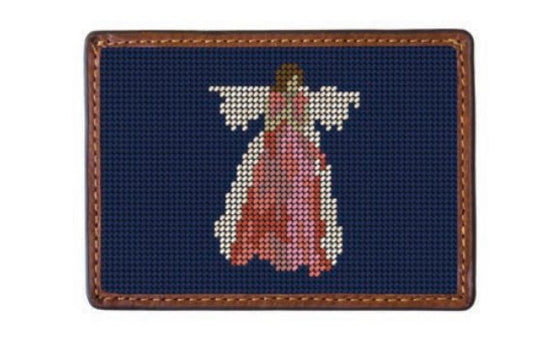 Splendor of His Love Needlepoint Credit Card Wallet Anne Neilson Home