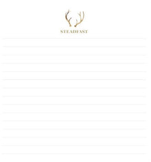  STEADFAST NOTEPAD Anne Neilson Home