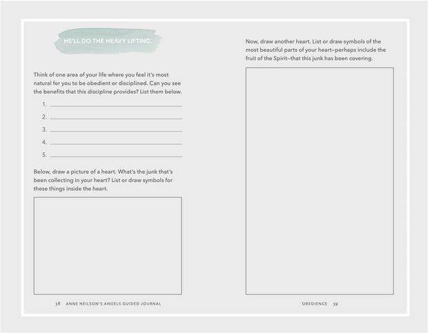 Anne Neilson's Angels Guided Journal: An Interactive Journey to Encourage, Refresh, and Inspire Books Anne Neilson Home