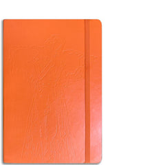 Orange Debossed Angel Journal